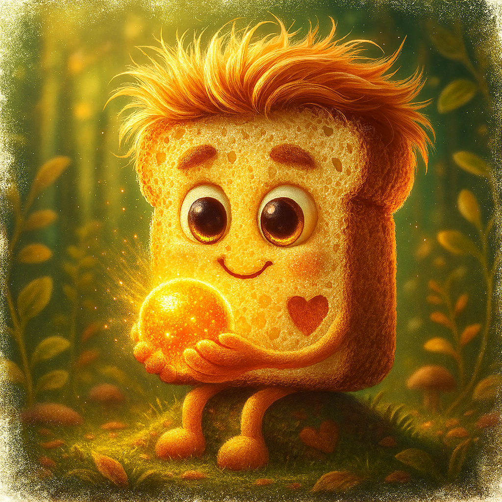 Omrvinka s guľôčkou Lásky a Vďačnosti